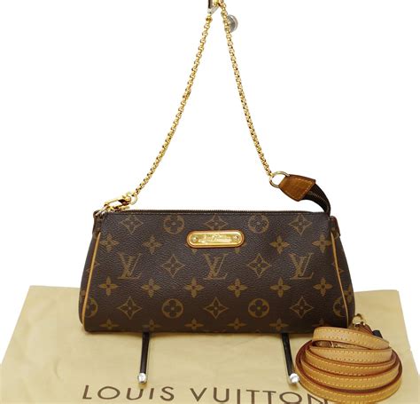 louis vuitton monogram eva crossbody clutch bag|louis vuitton eva monogram crossbody.